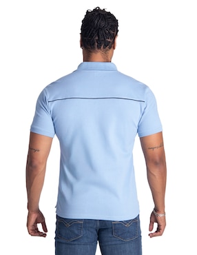 Playera tipo polo Silver Plate para hombre