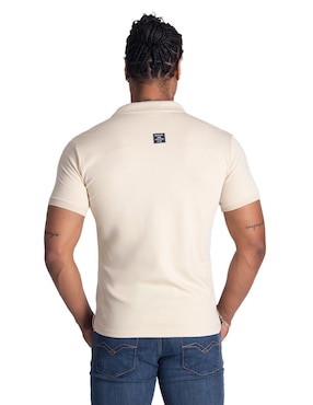 Playera tipo polo Silver Plate para hombre