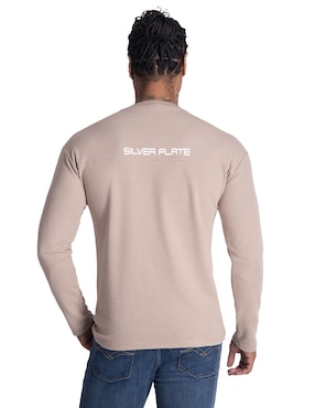 Playera Silver Plate cuello redondo para hombre