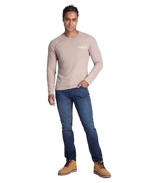 Playera Silver Plate cuello redondo para hombre