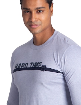 Playera Silver Plate cuello redondo para hombre