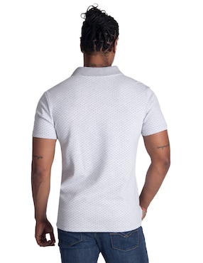 Playera tipo polo Silver Plate para hombre