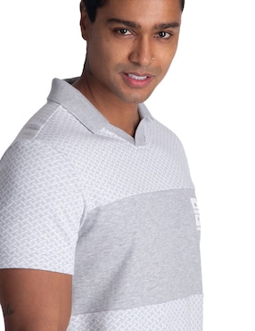 Playera tipo polo Silver Plate para hombre