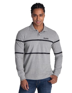 Playera tipo polo Silver Plate para hombre