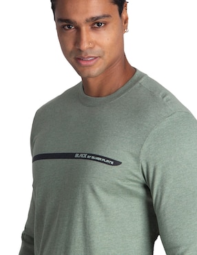 Playera Silver Plate cuello redondo para hombre