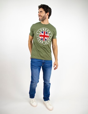 Playera Furor cuello redondo para hombre