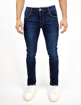 Jeans skinny Furor lavado stone wash para hombre