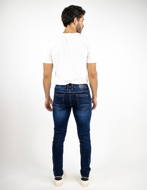 Jeans skinny Furor lavado stone wash para hombre