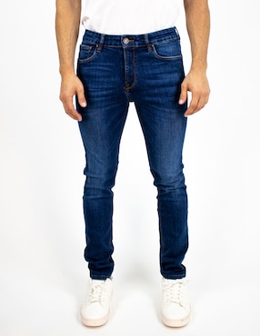 Jeans skinny Furor deslavado para hombre