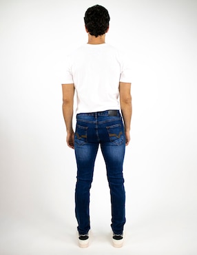 Jeans skinny Furor deslavado para hombre