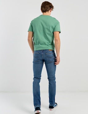 Jeans skinny Silver Plate lavado stone wash para hombre