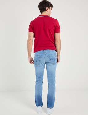 Jeans slim Silver Plate deslavado para hombre