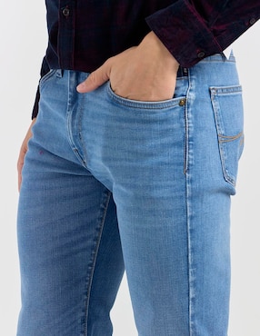 Jeans boot Silver Plate lavado stone wash para hombre