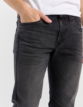 Jeans boot Silver Plate lavado stone wash para hombre