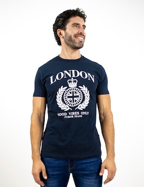 Playera Furor cuello redondo para hombre