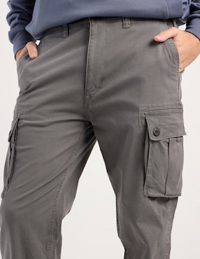 Pantalón cargo slim American Eagle de algodón para hombre
