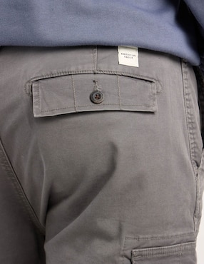 Pantalón cargo slim American Eagle de algodón para hombre