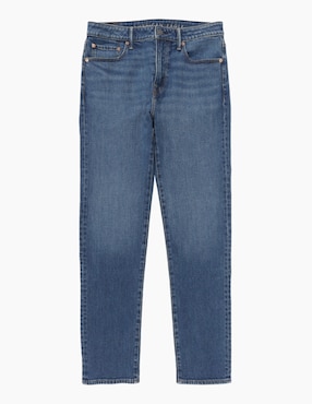 Jeans straight American Eagle lavado whisker para hombre