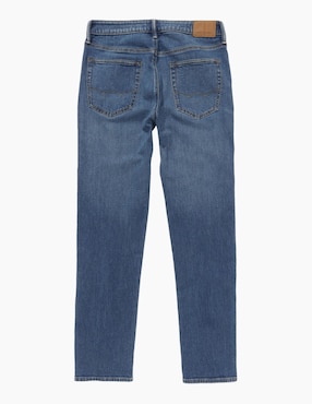 Jeans straight American Eagle lavado whisker para hombre