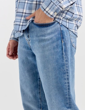 Jeans skinny American Eagle deslavado para hombre
