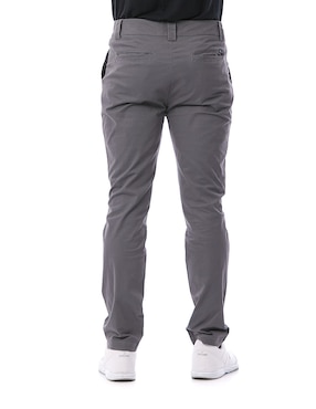 Pantalón chino regular Buffalo de gabardina para hombre