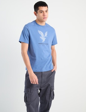 Playera American Eagle cuello redondo para hombre