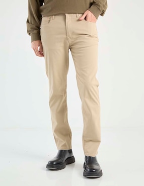 Pantalón casual slim American Eagle de algodón para hombre