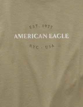 Playera America Eagle Tees AE cuello redondo para hombre