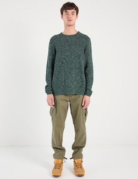 Pantalón cargo regular American Eagle de algodón para hombre