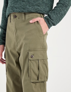 Pantalón cargo regular American Eagle de algodón para hombre