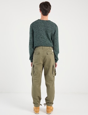 Pantalón cargo regular American Eagle de algodón para hombre