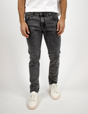 Jeans slim Furor deslavado para hombre
