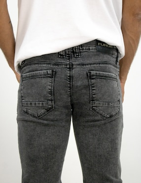 Jeans slim Furor deslavado para hombre