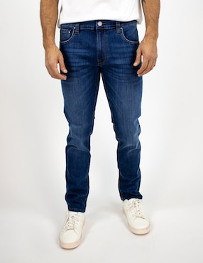 Jeans slim Furor deslavado para hombre