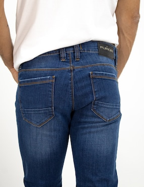 Jeans slim Furor deslavado para hombre