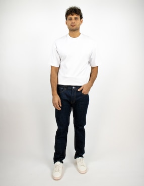 Jeans straight Furor lavado medio para hombre