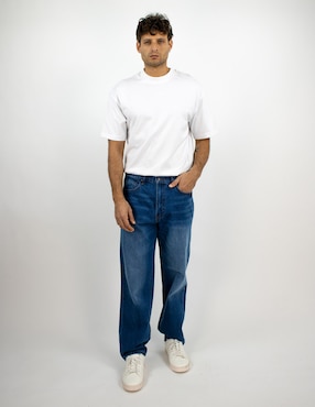 Jeans slim Furor deslavado para hombre