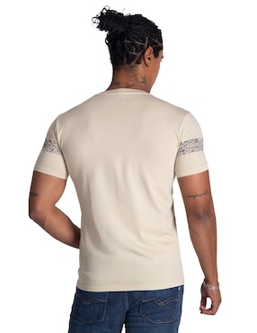 Playera Silver Plate cuello redondo para hombre