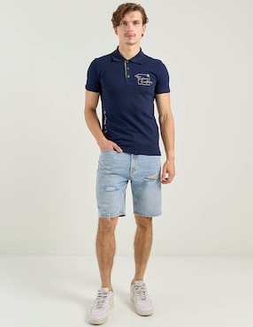 Playera tipo polo Silver Plate para hombre