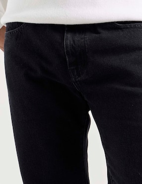 Jeans straight Silver Plate lavado obscuro para hombre