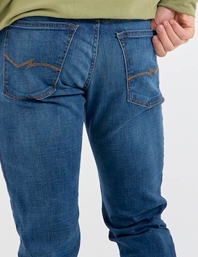 Jeans slim Silver Plate deslavado para hombre