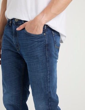 Jeans slim Silver Plate lavado stone wash para hombre