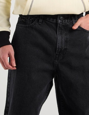 Jeans straight Silver Plate lavado obscuro para hombre
