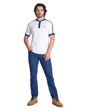 Playera Silver Plate cuello redondo hombre
