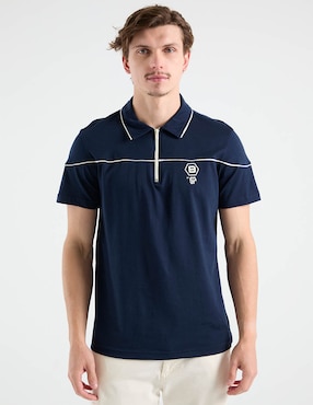 Playera tipo polo Silver Plate para hombre