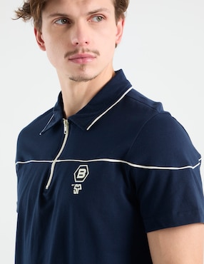 Playera tipo polo Silver Plate para hombre