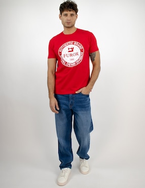 Playera Furor cuello redondo para hombre