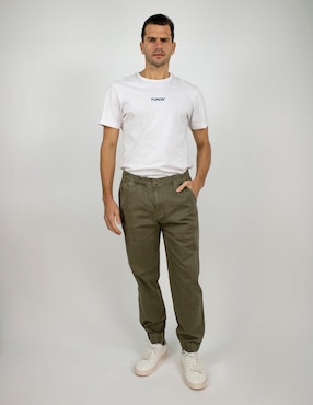 Jogger slim Furor JOGGER 20265 con bolsillos para hombre