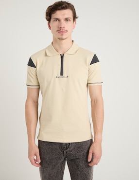 Playera tipo polo Silver Plate para hombre