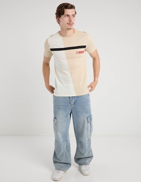 Playera Silver Plate cuello redondo